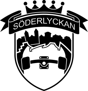 Söderlyckan skatepark logo Söderlyckan logo